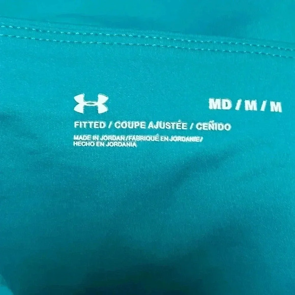 Under Armour Fitted High  Rise Bike Shorts - Picture 4 of 5